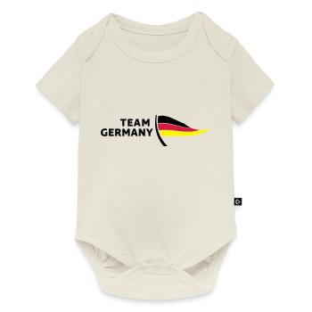 Allemagne équipe - Body à manches courtes Premium Bébé - blanc cassé - Devant