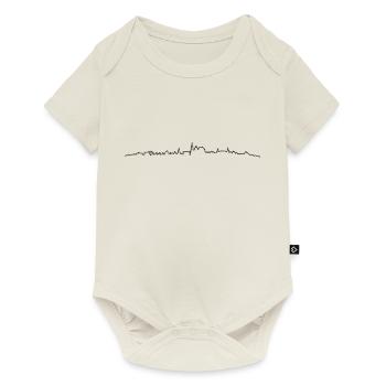 Skyline Aachen - Baby Premium Kurzarmbody - Naturweiß - Vorne