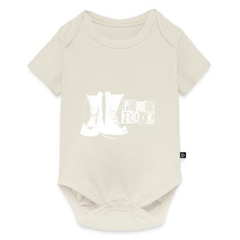 PunkRock - Baby Premium Kurzarmbody - Naturweiß - Vorne