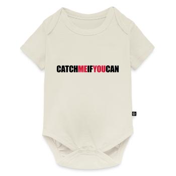 Schnell Catch Me - Baby Premium Kurzarmbody - Naturweiß - Vorne
