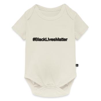 Black Lives Matter noir - Body à manches courtes Premium Bébé - blanc cassé - Devant