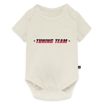 tuning_team_2c - Baby Premium Kurzarmbody - Naturweiß - Vorne
