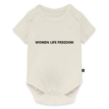 Iran Revolution | Women. Life. Freedom - Baby Premium Kurzarmbody - Naturweiß - Vorne