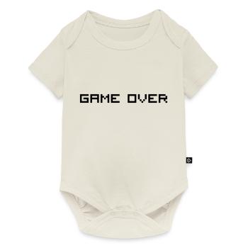 Game Over - Body à manches courtes Premium Bébé - blanc cassé - Devant