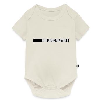 old lives matter quote - Baby Premium short-sleeve bodysuit - off white - Front