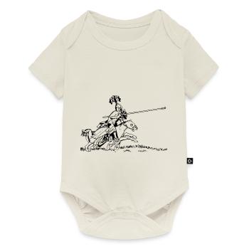 Knight - Baby Premium short-sleeve bodysuit - off white - Front