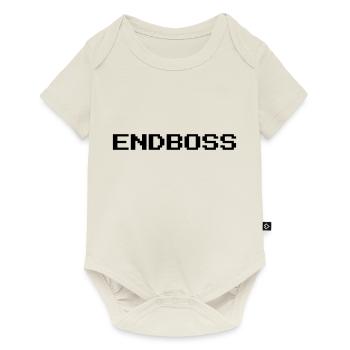 End boss gamer - Baby Premium short-sleeve bodysuit - off white - Front