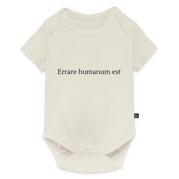 Irren - Baby Premium Kurzarmbody - Naturweiß - Vorne