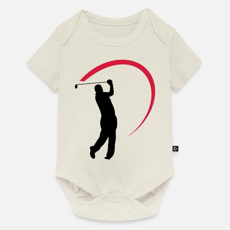 golf - Body à manches courtes Premium Bébé - blanc cassé