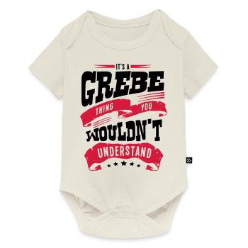 its a grebe thing you wouldnt understand - Baby Premium short-sleeve bodysuit - off white - Front