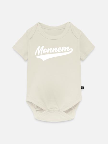 monnem shirt mannheim - Baby Premium Kurzarmbody - Naturweiß