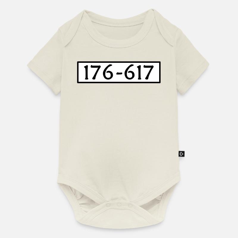 Panzerknacker costume carnaval drôle cool - Body à manches courtes Premium Bébé - blanc cassé