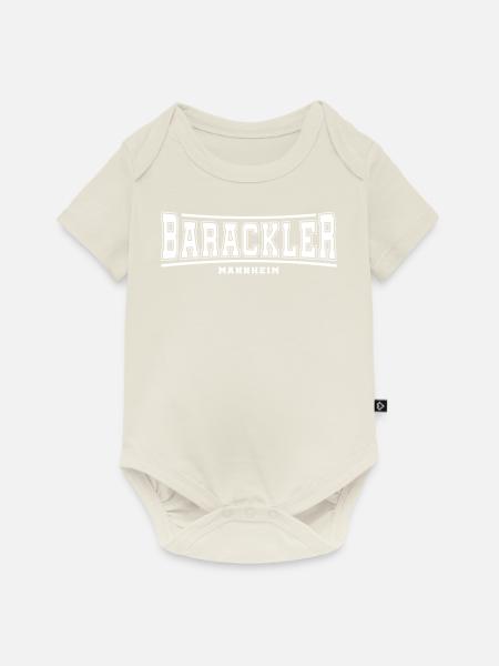 Barackler Mannheim - Baby Premium Kurzarmbody - Naturweiß