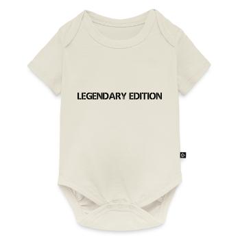 Légende édition héros légende vecteur 07 - Body à manches courtes Premium Bébé - blanc cassé - Devant