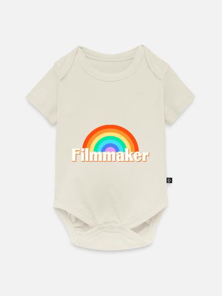 Filmemacher - Baby Premium Kurzarmbody - Naturweiß