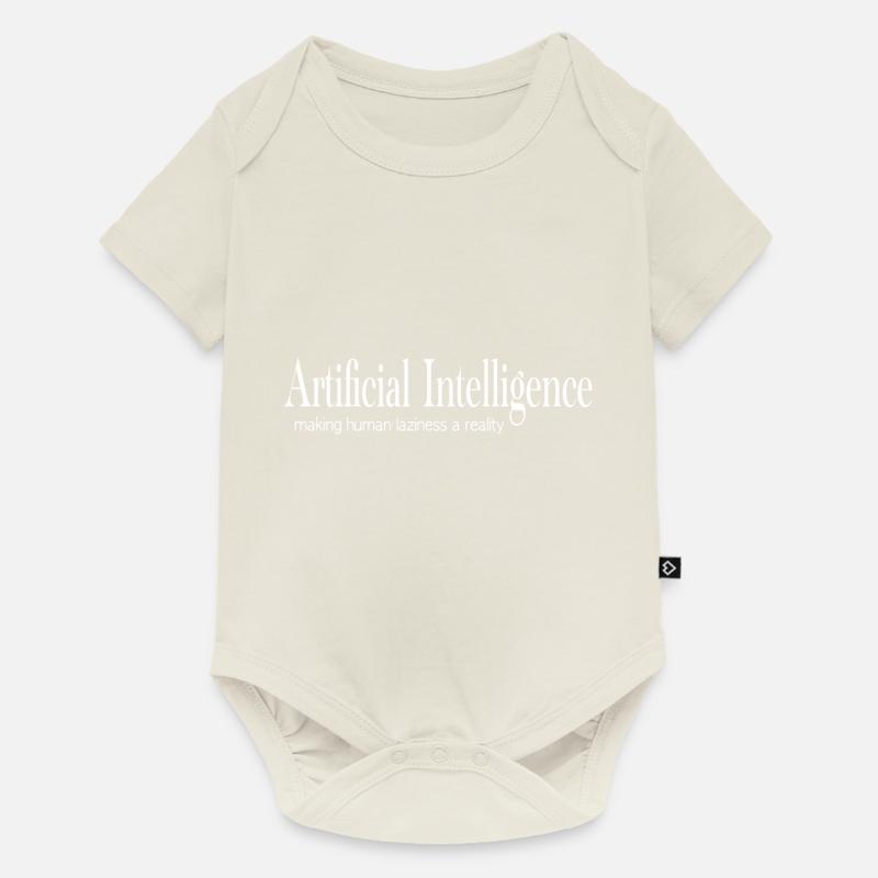 Intelligence artificielle - Body à manches courtes Premium Bébé - blanc cassé