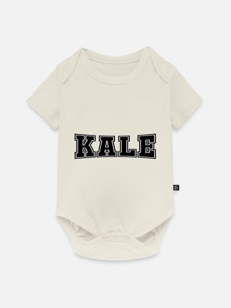 kale - Baby Premium Kurzarmbody - Naturweiß