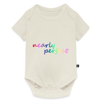 nearly perfect gradient - Baby Premium short-sleeve bodysuit - off white - Front