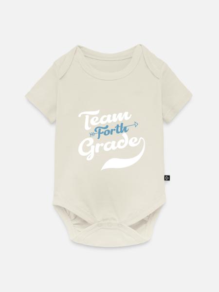 Schule - Baby Premium Kurzarmbody - Naturweiß
