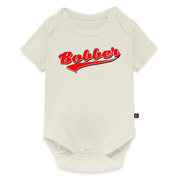 bobber chopper biker cruise sticker sticker - Baby Premium short-sleeve bodysuit - off white - Front