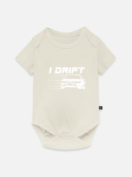 Driften - Baby Premium Kurzarmbody - Naturweiß