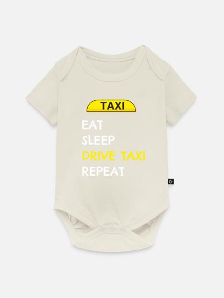 Taxifahrer - Baby Premium Kurzarmbody - Naturweiß