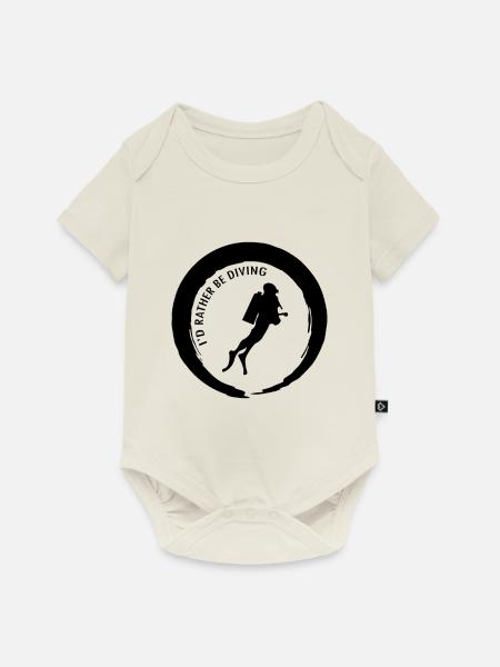 Scuba Diving - Baby Premium Kurzarmbody - Naturweiß