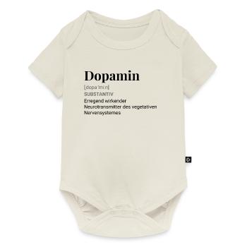 dopamin - Baby Premium Kurzarmbody - Naturweiß - Vorne