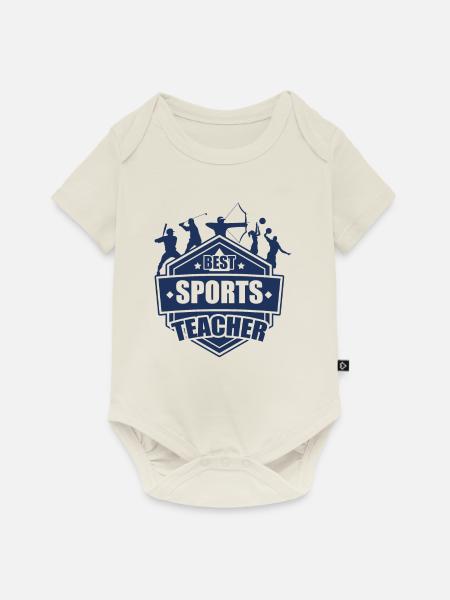 Lehrer Lehrer Lehrer Lehrer - Baby Premium Kurzarmbody - Naturweiß