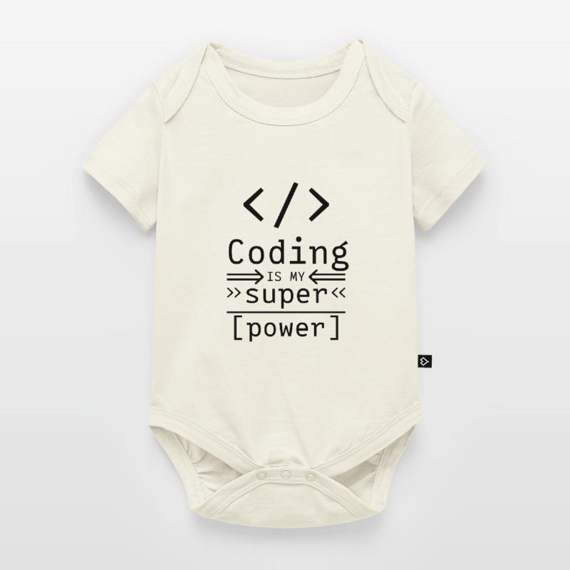 Coding Informatique Software Coder programmeur Body à manches courtes Premium Bébé