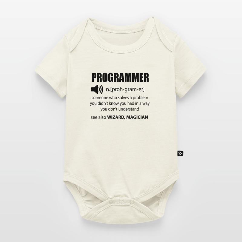 Code Programmer Dictionary Developer Gift Baby Premium short-sleeve bodysuit