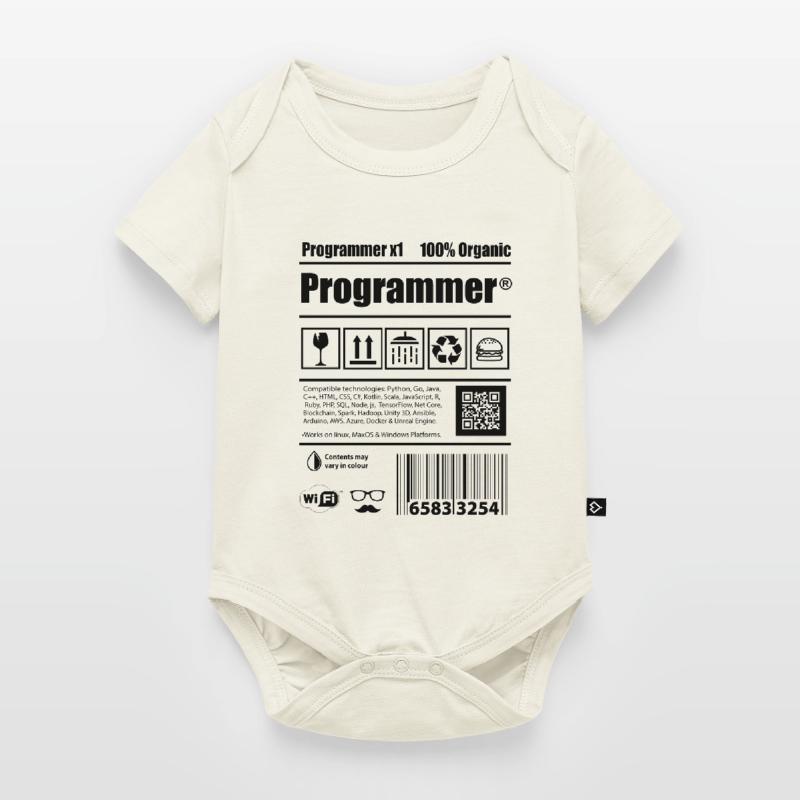 Coder Programmierer Koffein Entwickler Geschenk Baby Premium Kurzarmbody