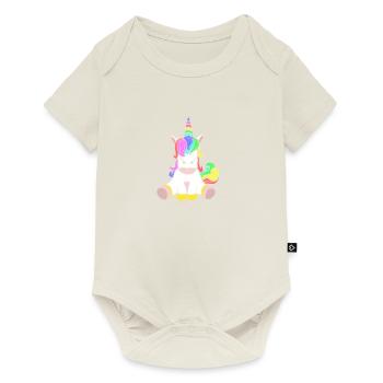 Sweet But Sour Unicorn Funny - Baby Premium short-sleeve bodysuit - off white - Front