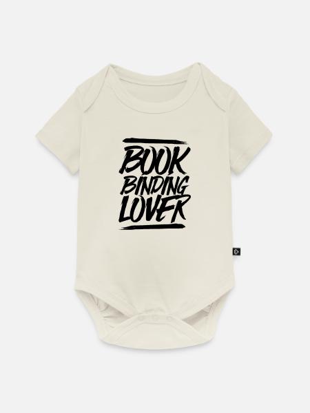 Buchbinder Buchbinden - Baby Premium Kurzarmbody - Naturweiß