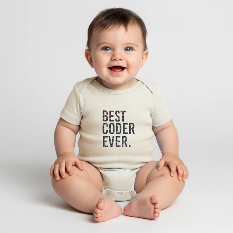 Bester Programmierer Coden Coder Baby Premium Kurzarmbody