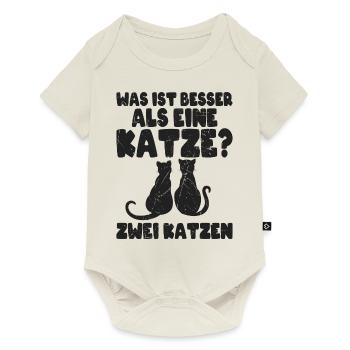 Katzenliebhaber - Baby Premium Kurzarmbody - Naturweiß - Vorne