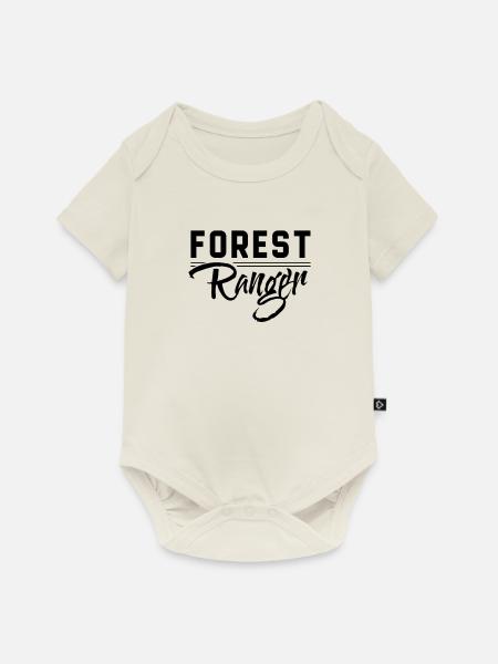 Förster - Baby Premium Kurzarmbody - Naturweiß