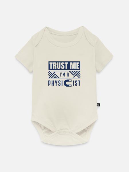 Physikerin - Baby Premium Kurzarmbody - Naturweiß
