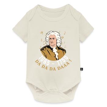 Johann Sebastian Bach - Body à manches courtes Premium Bébé - blanc cassé - Devant
