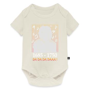 Johann Sebastian Bach - Body à manches courtes Premium Bébé - blanc cassé - Devant
