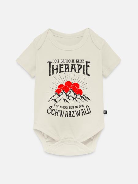 Schwarzwald - Baby Premium Kurzarmbody - Naturweiß
