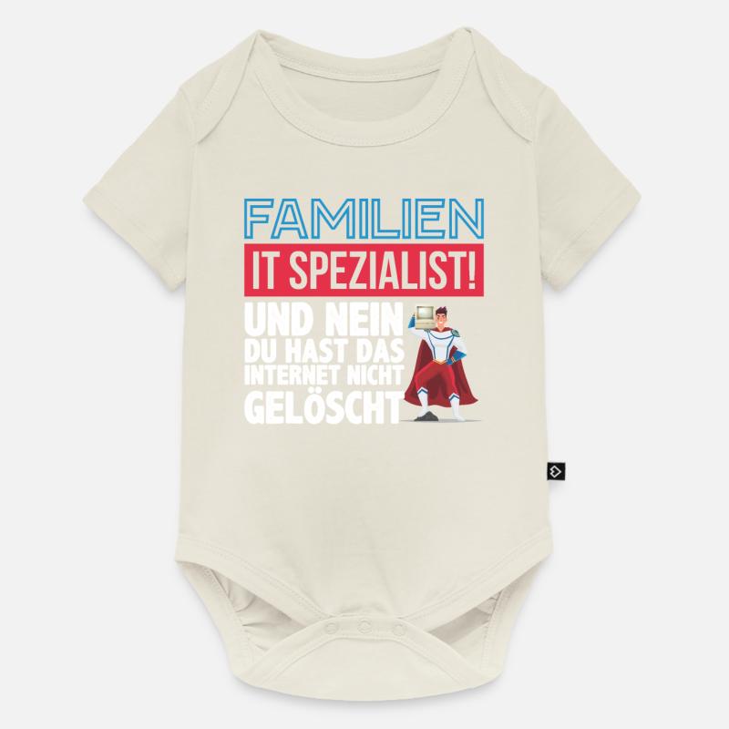 Programmierer Informatiker - Baby Premium Kurzarmbody - Naturweiß