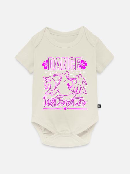 Dance Instructor - Baby Premium Kurzarmbody - Naturweiß