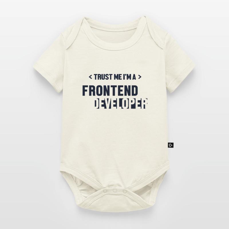 Trust Me I'm Frontend Developer Developer Baby Premium Kurzarmbody