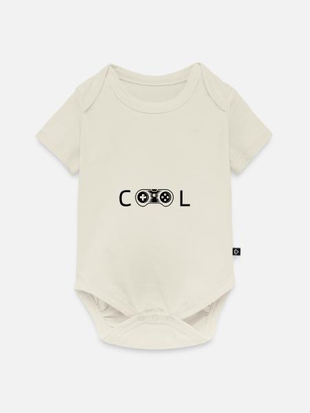 Cool - Baby Premium Kurzarmbody - Naturweiß