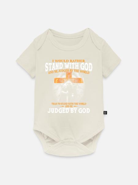 Religion Christentum - Baby Premium Kurzarmbody - Naturweiß