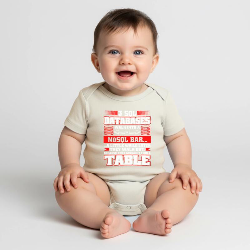 Database Administrator SQL Database Admin Baby Premium Kurzarmbody