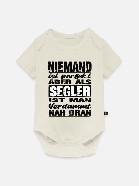 Segler - Baby Premium Kurzarmbody - Naturweiß