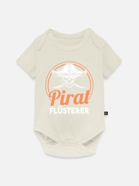 Pirat Flüsterer Piraten - Baby Premium Kurzarmbody - Naturweiß