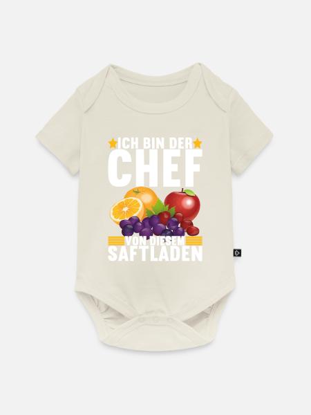 Abteilungsleiter Chef - Baby Premium Kurzarmbody - Naturweiß